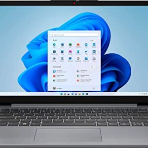 لينوفو لابتوب ايديا باد 15.6 انش HD، معالج اثلون سيلفر 3050U (بيتس i3-1005G1) ثنائي النواة، ذاكرة RAM 8GB، SSD 128GB، WiFi، كاميرا ويب، بلوتوث، ويندوز 11 اس، رمادي كلاود، حزمة تي جي سي
