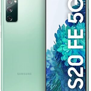 جوال سامسونج جالكسي اس 20 اف اي، ثنائي شرائح الاتصال بتقنية 5G وذاكرة تخزين 128 GB، 8 GB RAM، لون اخضر، (نسخة المملكة العربية السعودية)