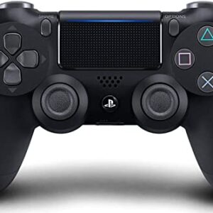 ذراع تحكم لاسلكي دوال شوك 4 لجهاز PlayStation 4 - اسود داكن