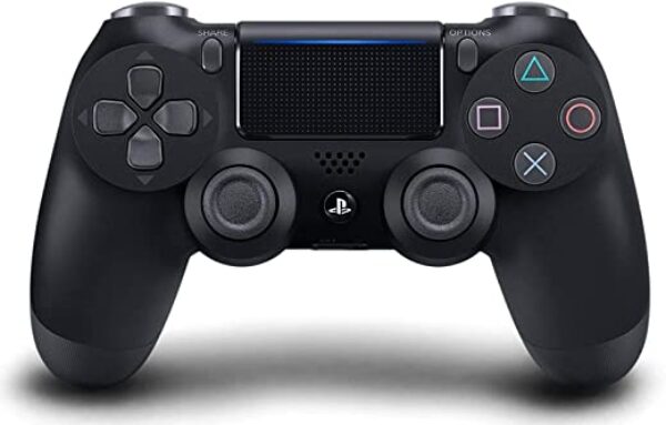 ذراع تحكم لاسلكي دوال شوك 4 لجهاز PlayStation 4 - اسود داكن