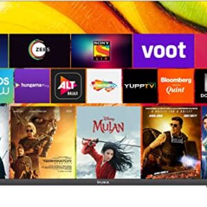 تلفاز ذكي غلوريا من امبكس HD بشاشة 40 بوصة وبتقنية LED وWIFI وهوت سبوت ومزود بمنفذ HDMI وUSB وRJ 45 وتطبيق اي شار وكروم كاست