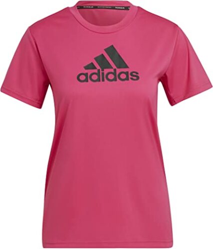 adidas Womens Primeblue Designed 2 Move Logo Sport T-Shirt T-Shirt