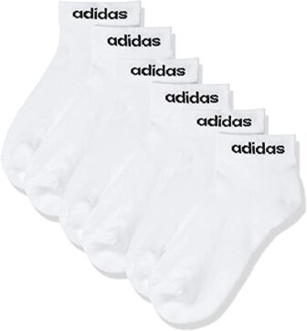 adidas Unisex Half-Cushioned Ankle Socks 3 Pairs SOCKS
