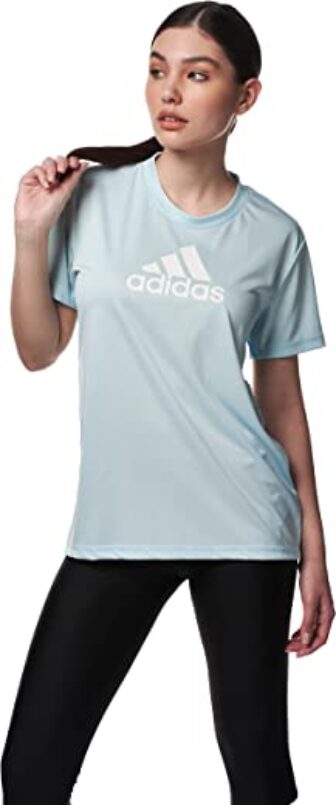 adidas Womens Primeblue Designed 2 Move Logo Sport T-Shirt T-Shirt