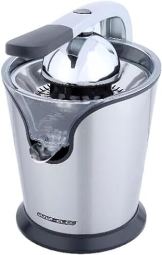 Al Saif E06028 300W Steel Orange Juicer, Silver