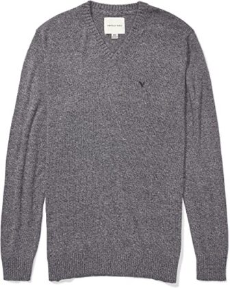 American Eagle V-Neck Icon Sweater