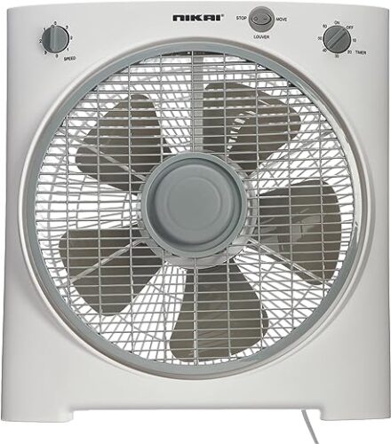 نيكاي مروحة كهربائية للطاولات ، رمادي ، NF755N1