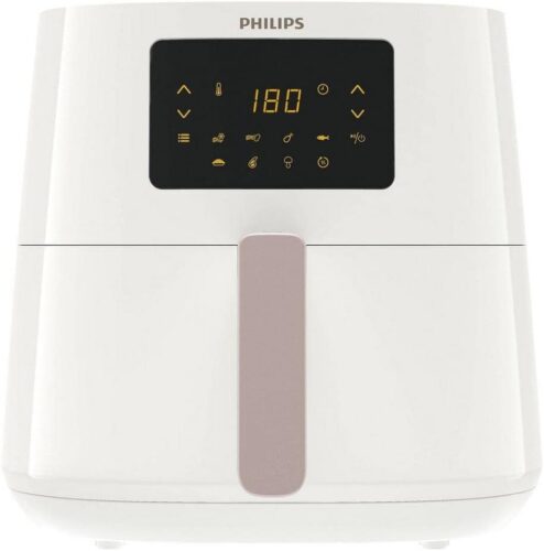 Philips Air Fryer 1.2Kg/6.2L XL Capacity to Fry, Bake, Grill, Roast Or Reheat – 60Hz Only – White – HD9270/20