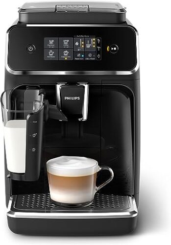 Philips Fully Automatic Espresso Machine Easily Make Espresso, Coffee and Cappuccino – Series 2200 EP2231/43
