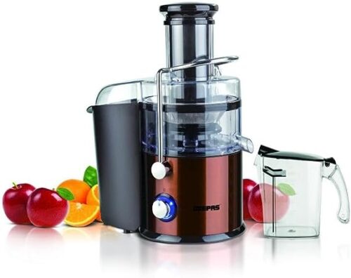 Powerful Juice Extractor With Stainless Steel Body With 2.2 L Extra Large Pulp Container 2.2 L 800 W GJE46011 Multicolour