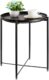 Round Table with Removable Tray Multi-Functional/Black
