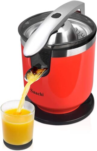 Saachi Citrus Juicer NL-CJ-4072 With Stainless Steel Filter (Red)