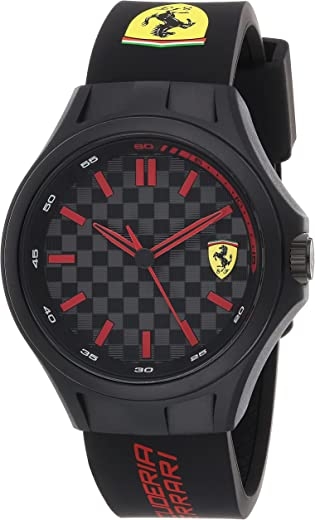 “Scuderia Ferrari PIT CREW MEN’s Black WATCH “