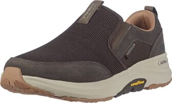 Skechers Men's Go Walk Outdoor-Athletic Slip-on Trail Hiking Shoes with Air Cooled...