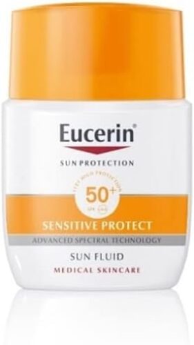 واقي شمسي سائل مات بعامل وقاية من اشعة الشمس spf50+ من يوسيرن، 50 مل